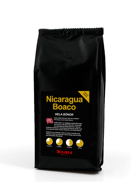 Kahls Kaffe Nicaragua Boaco kaffebönor 250g