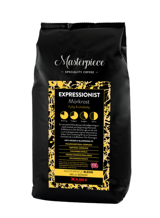 Kahls Kaffe Masterpiece Expressionist kaffebönor 1000g