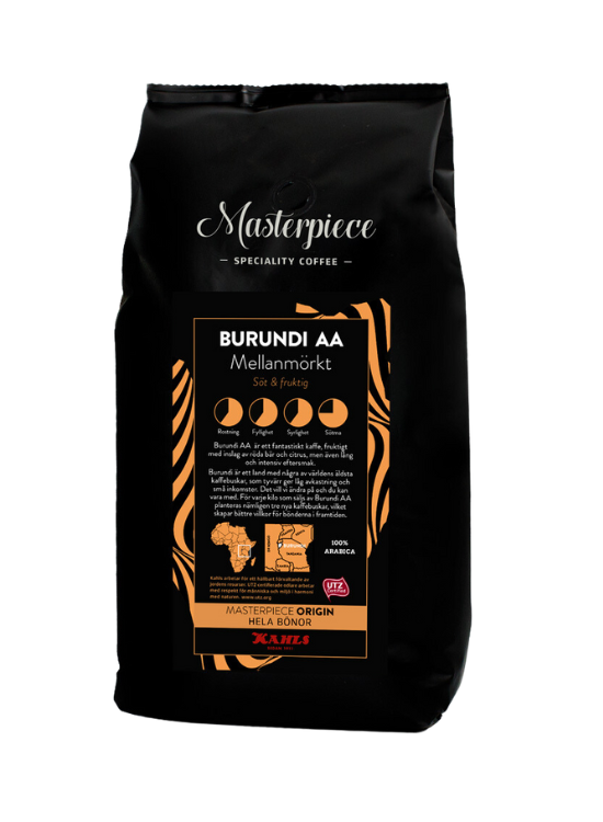 Kahls Kaffe Masterpiece Burundi kaffebönor 1000g