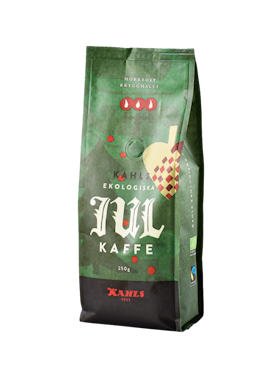 Kahls kaffe Julekaffe Økologisk malt kaffe 250g