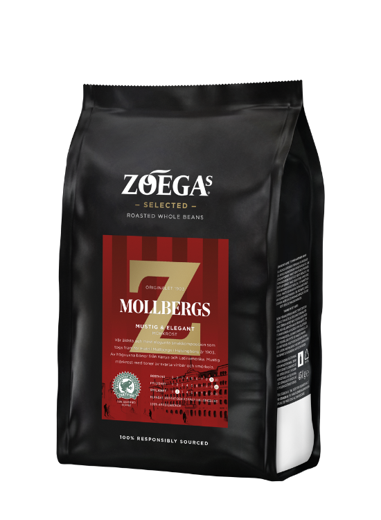 ZOÉGAS Mollbergs blanding kaffebønner 450g