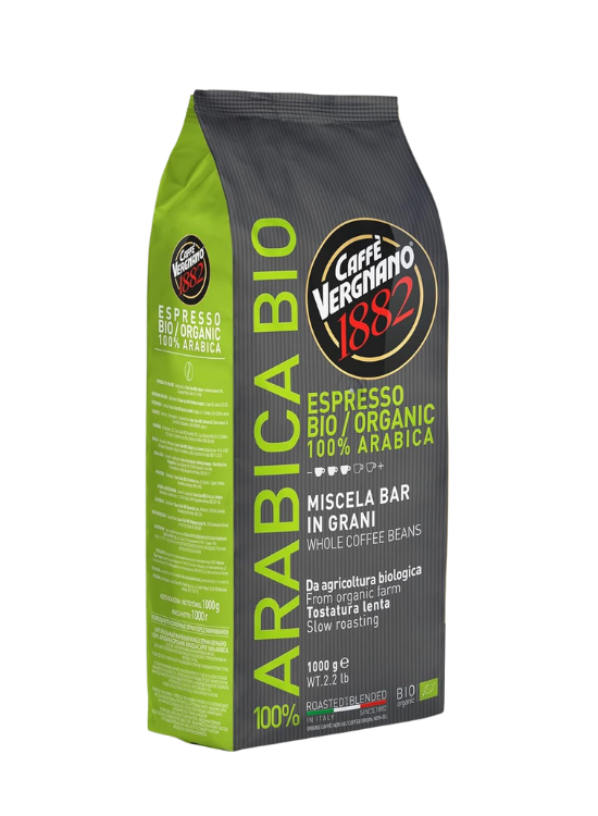 Caffè Vergnano 100% Arabica Organic ekologiskt 1000g