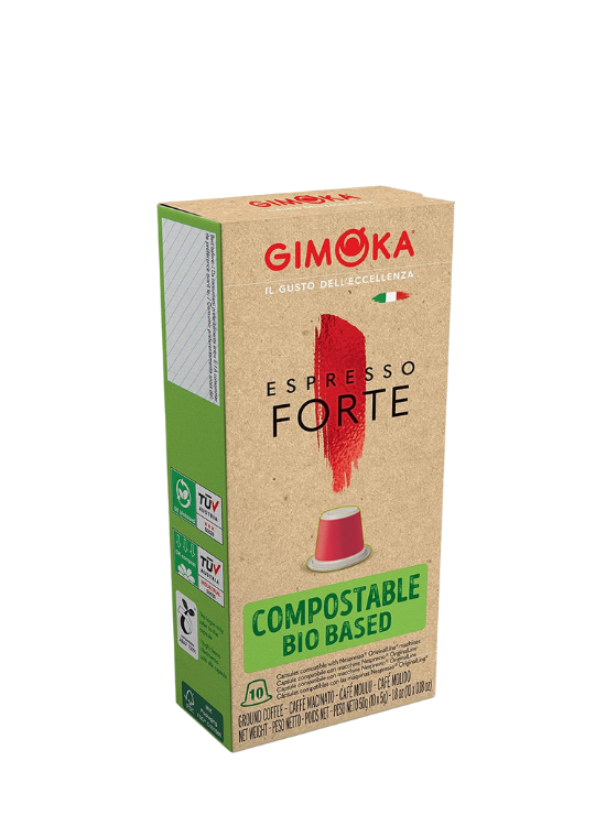 Gimoka Nespresso Forte kaffekapslar 10st