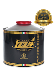 Izzo Arabica Gold 1000g kaffebönor på Burk