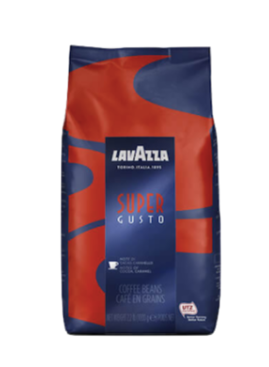 Lavazza Super Gusto kaffebønner 1000g UTZ