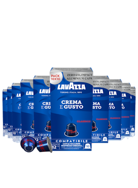 Lavazza Crema e Gusto Classico Kaffekapsler 10x10-pakning