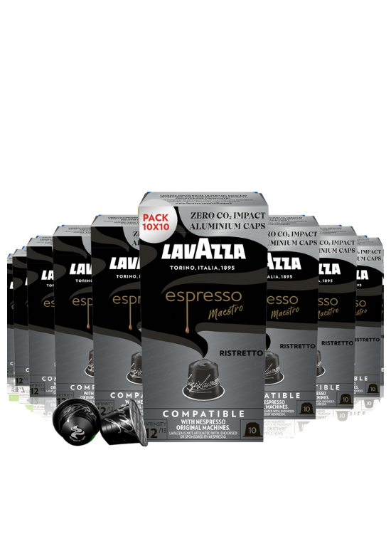 Lavazza Ristretto kaffekapslar 10x10-pack