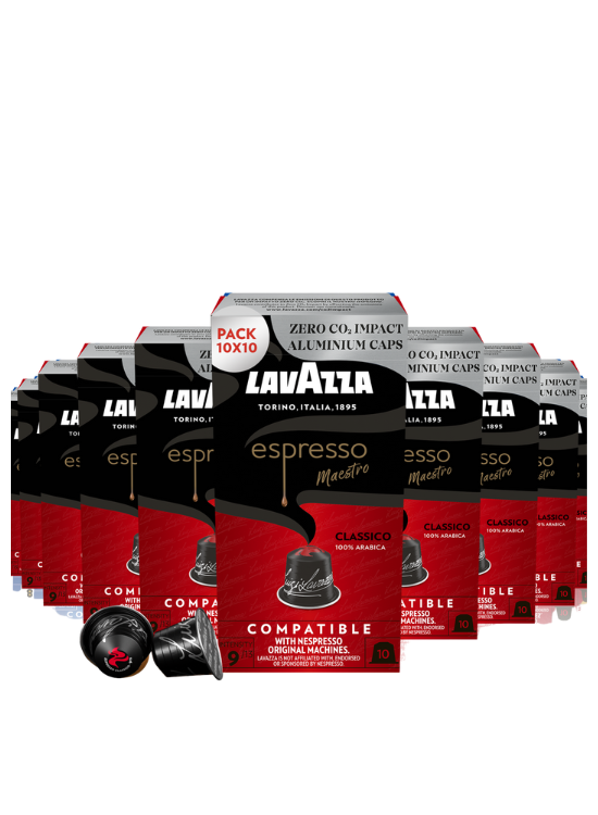 Lavazza Espresso Classico Kaffekapslar 10x10-p