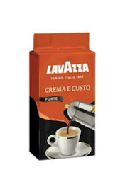 Lavazza Crema e Gusto Forte gemahlener Kaffee 250g