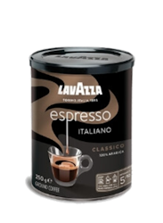 Lavazza Espresso Italiano Classico malet 250g burk