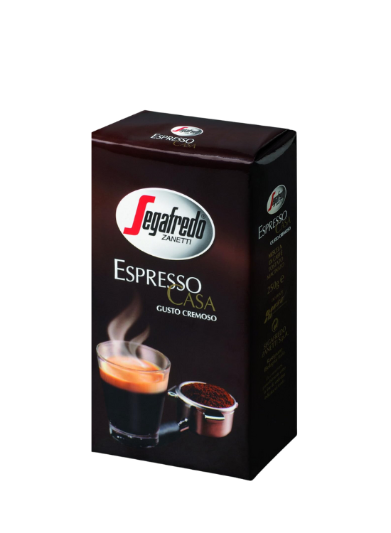 Segafredo Espresso Casa malet kaffe 250g