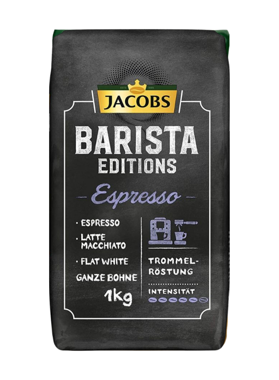 Jacobs Barista Espresso kaffebönor 1000g