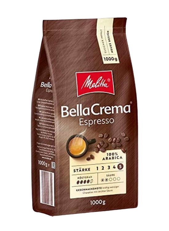 Melitta BellaCrema Espresso Kaffeebohnen 1000g