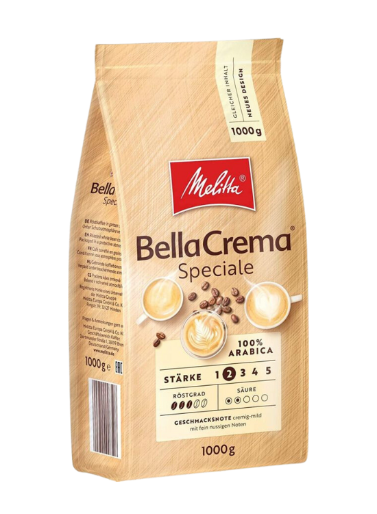 Melitta BellaCrema Speciale kaffebönor 1000g