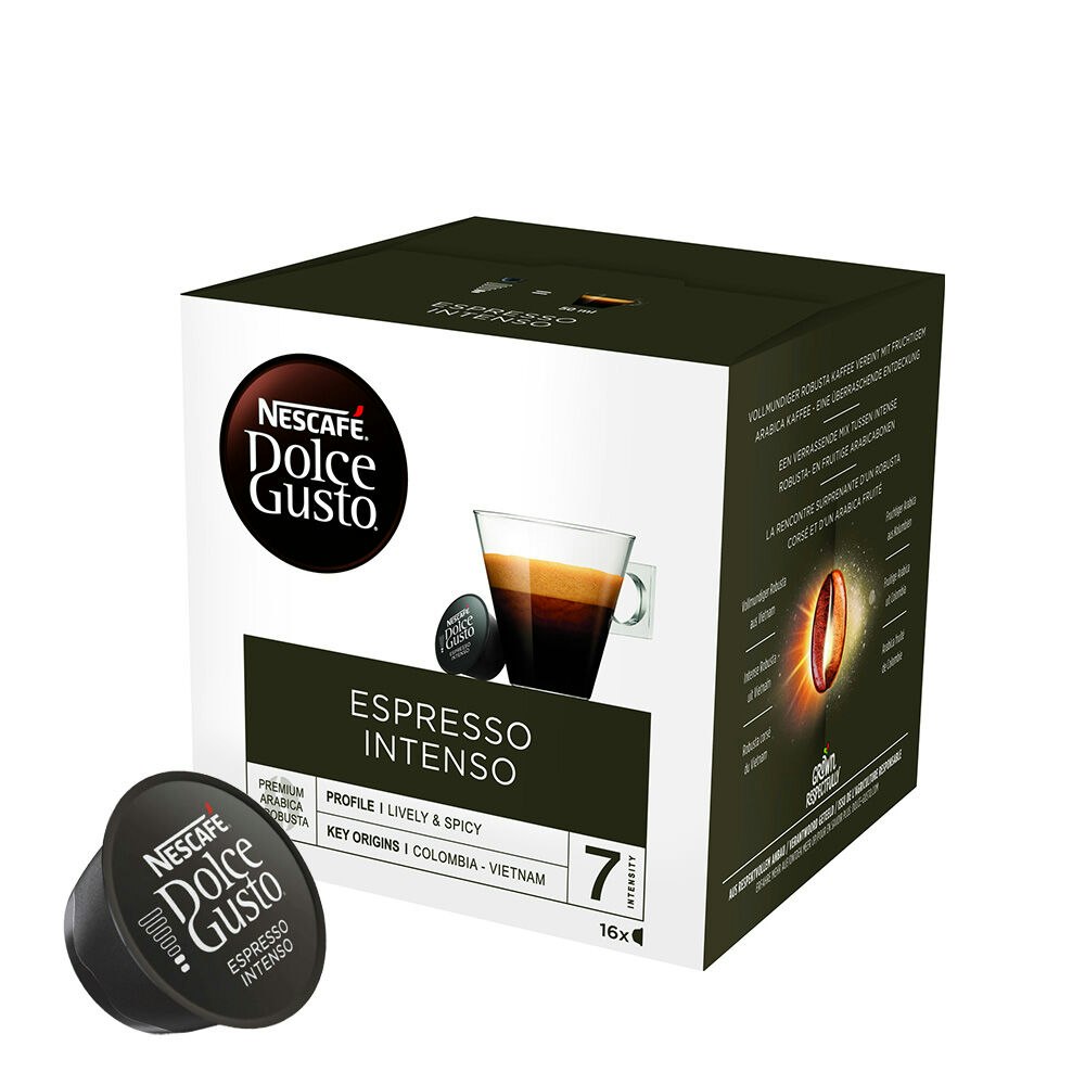 Nescafé Dolce gusto cappuccino 16 kaffekapslar 186g - Holland Stormarknad