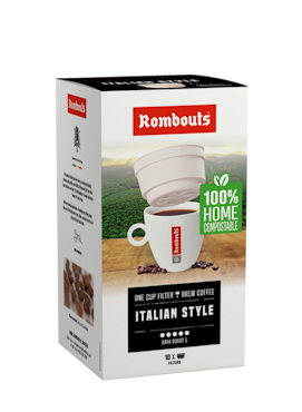 Rombout's Italian Style enkeltkoppsfilter 10-pakning