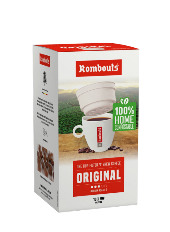 Rombouts Original Einzelbecherfilter, 10er-Pack