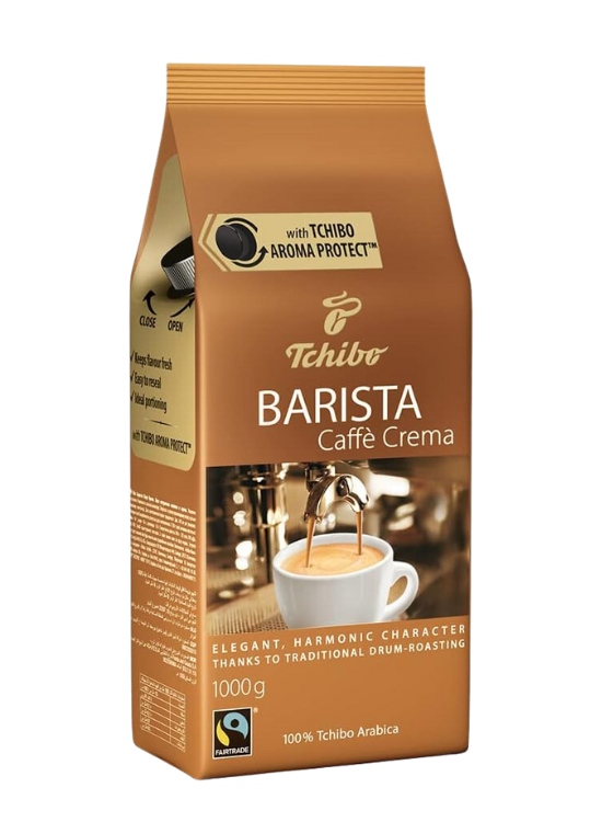 Tchibo Barista Caffe Crema Kaffeebohnen 1000g