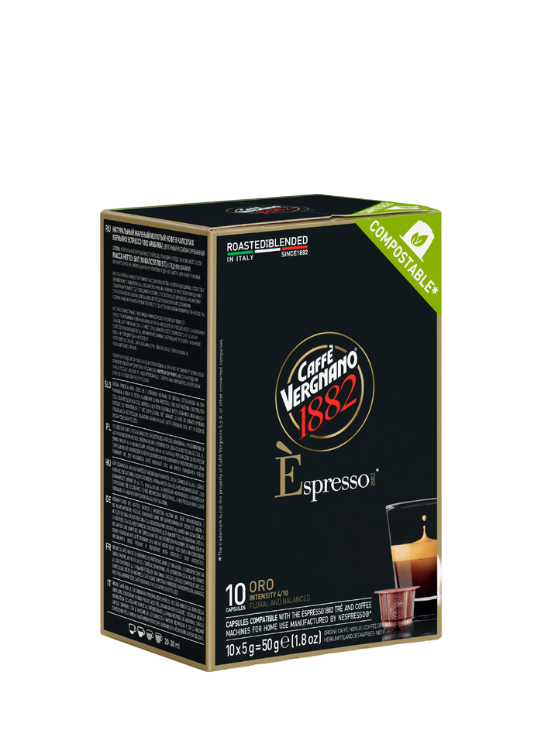Vergnano Nespresso Oro Kaffeekapseln 10 Stk