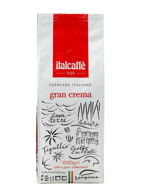 Italcaffe Gran Crema 1000g Kaffebönor