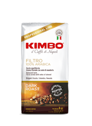 Kimbo Espresso Filtro 100% Arabica malet kaffe 226g