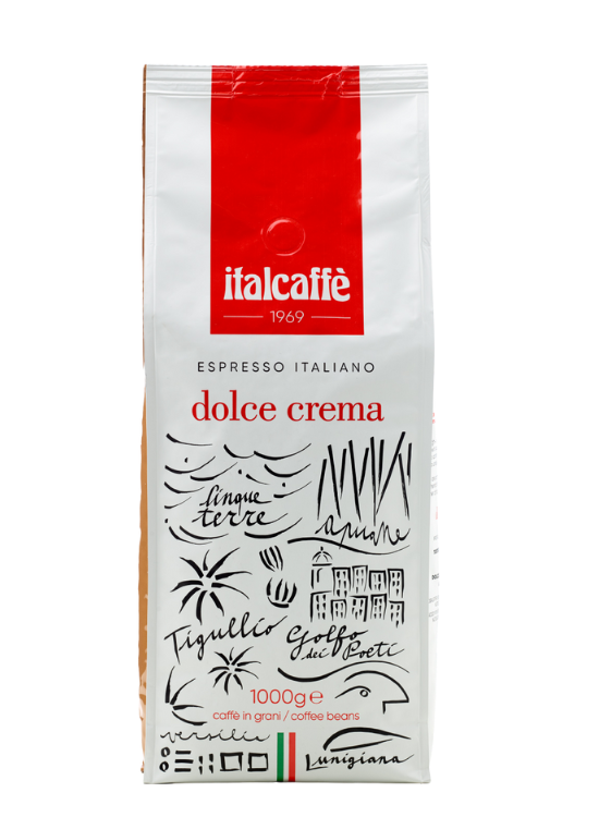 Italcaffè Dolce Crema kaffebönor 1000g