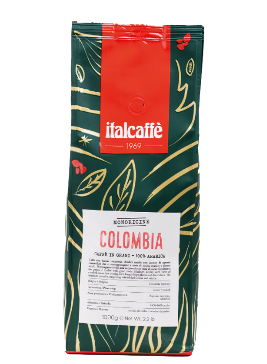 Italcaffè Colombia Supremo kaffebönor 1000g