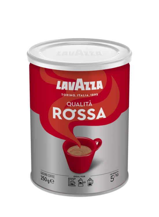 Lavazza Qualità Rossa gemahlener Kaffee 250g Dose