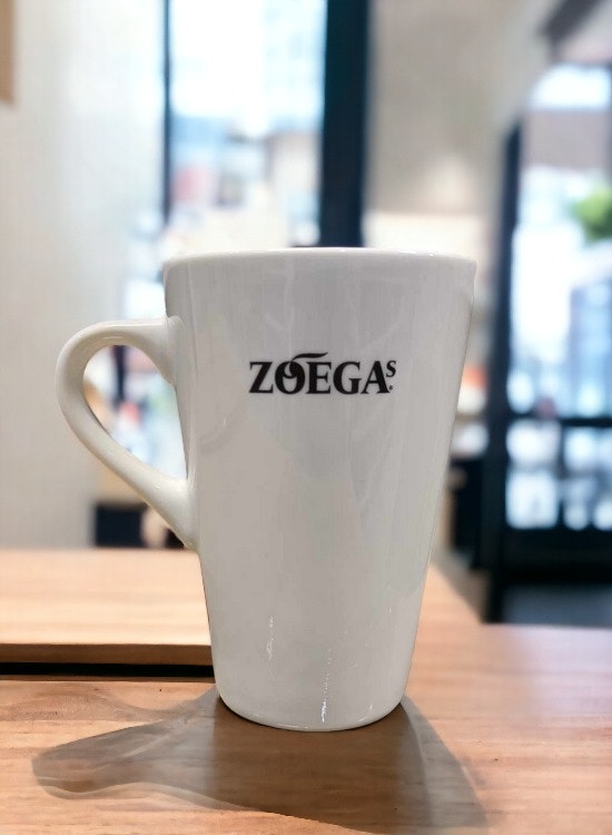Zoégas Kaffeetasse Weiß