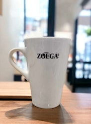 Zoégas kaffekopp Hvit