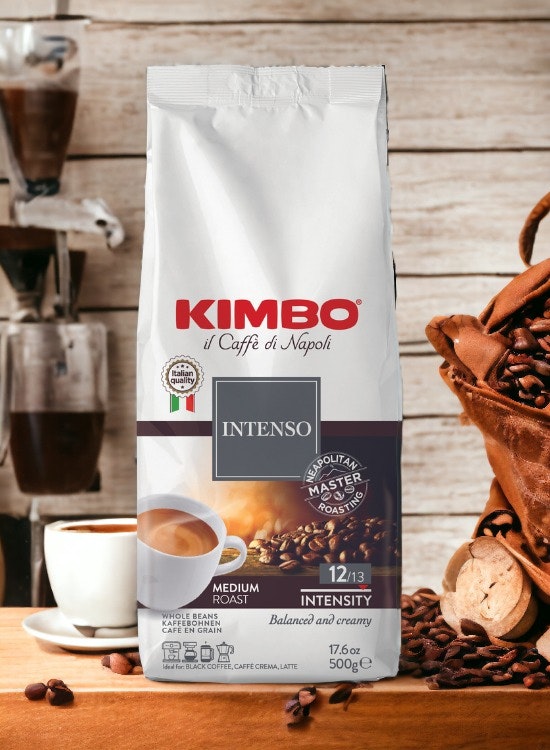 Kimbo Espresso Intenso kaffebønner 500g
