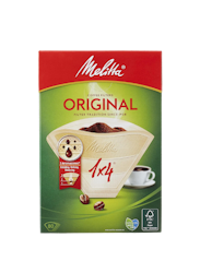 Melitta Original brauner Papierfilter für 1x4 Kaffeemaschine