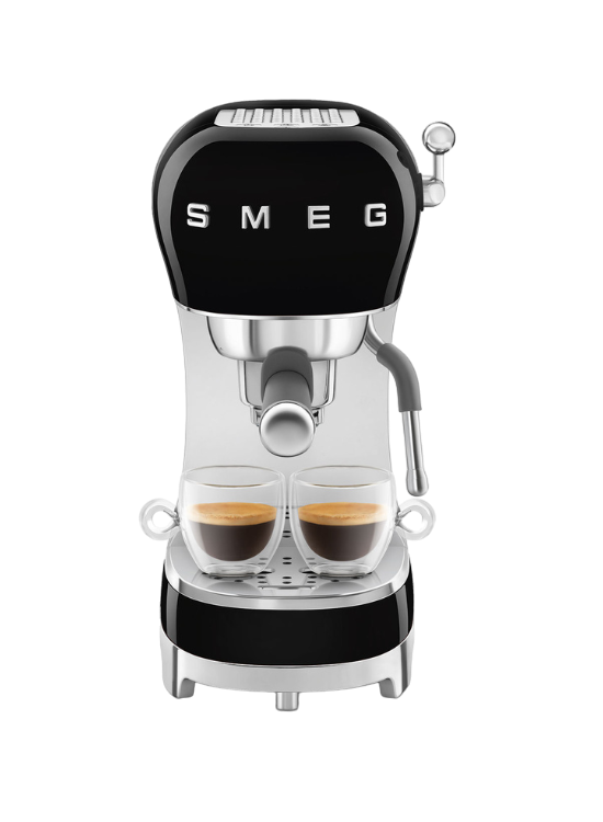 Smeg Espressomaschine Schwarz