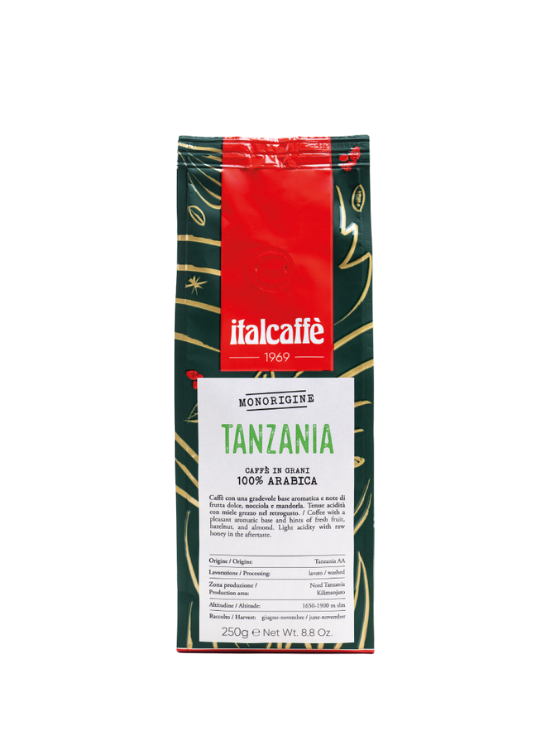 Italcaffè Tanzania kaffebönor 250g