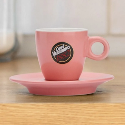 Caffè Vergnano Espressotasse mit Untertasse