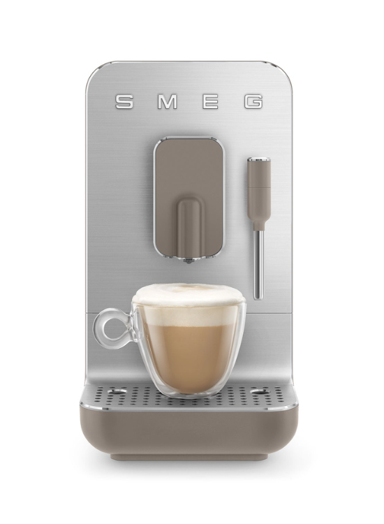 Smeg Automatisk Kaffemaskin, Mjölkskummare Taupe