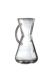 Chemex - 3-kopps kaffetrakter med glasshåndtak