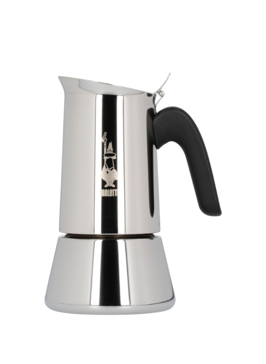 Bialetti Venus 4 kopper Moka maker Rustfritt stål