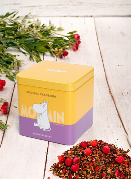 Teministeriet Moomin Rooibos Cranberry 100g