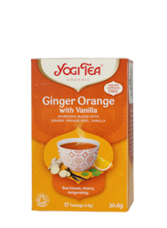 Yogi Tea Ginger, Orange with Vanilla teposer 17 stk