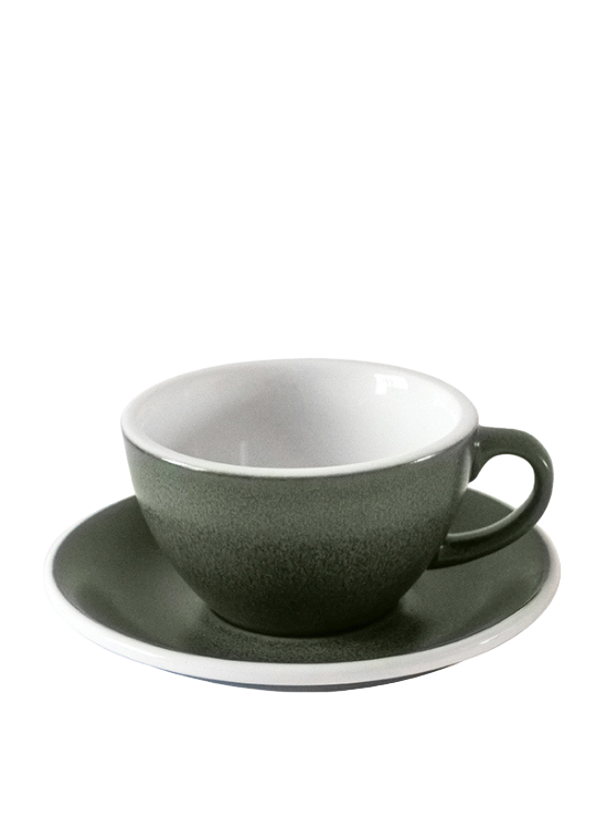Loveramics Egg Cappuccino Cup Forest Green