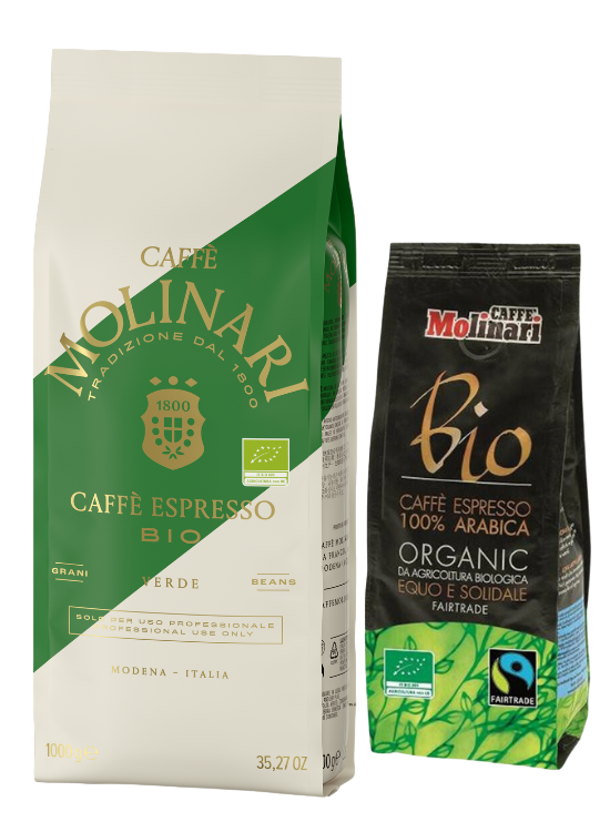 Molinari Bio kaffebønner 1000g