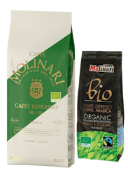 Molinari Bio kaffebönor 1000g