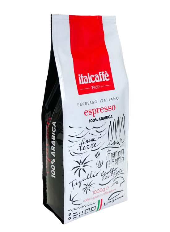 Italcaffè Espresso 100% Arabica kaffebønner 1000g