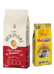 Molinari Tradizionale kaffebönor 500g