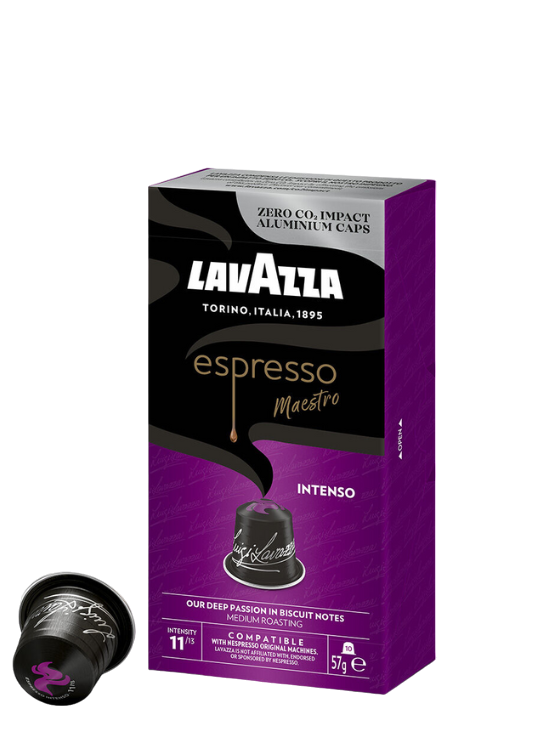 Lavazza Espresso Intenso kaffekapslar 10-pack