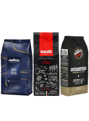 Prova på kaffepaket - Italienska kaffebönor 3x1000g