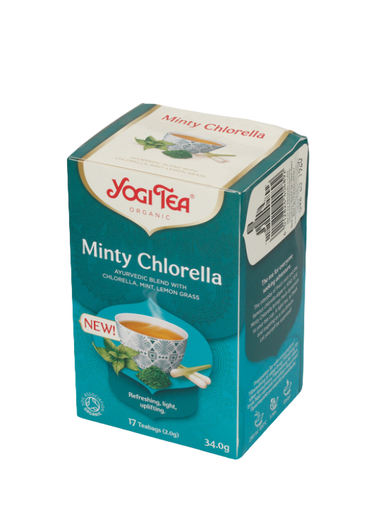 Yogi Tea Minty Chlorella teposer 17 stk