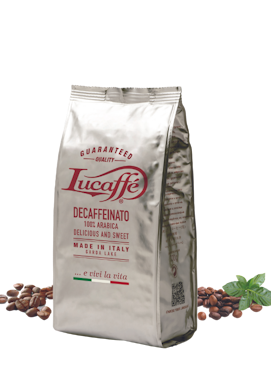 Lucaffé Decaffeinato kaffebønner 700g