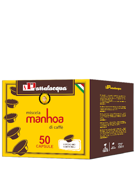 Passalacqua Manhoa a Modo Mio kaffekapslar 50st